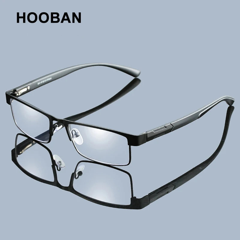 HOOBAN Läsglasögon i Rostfritt Stål – Unisex